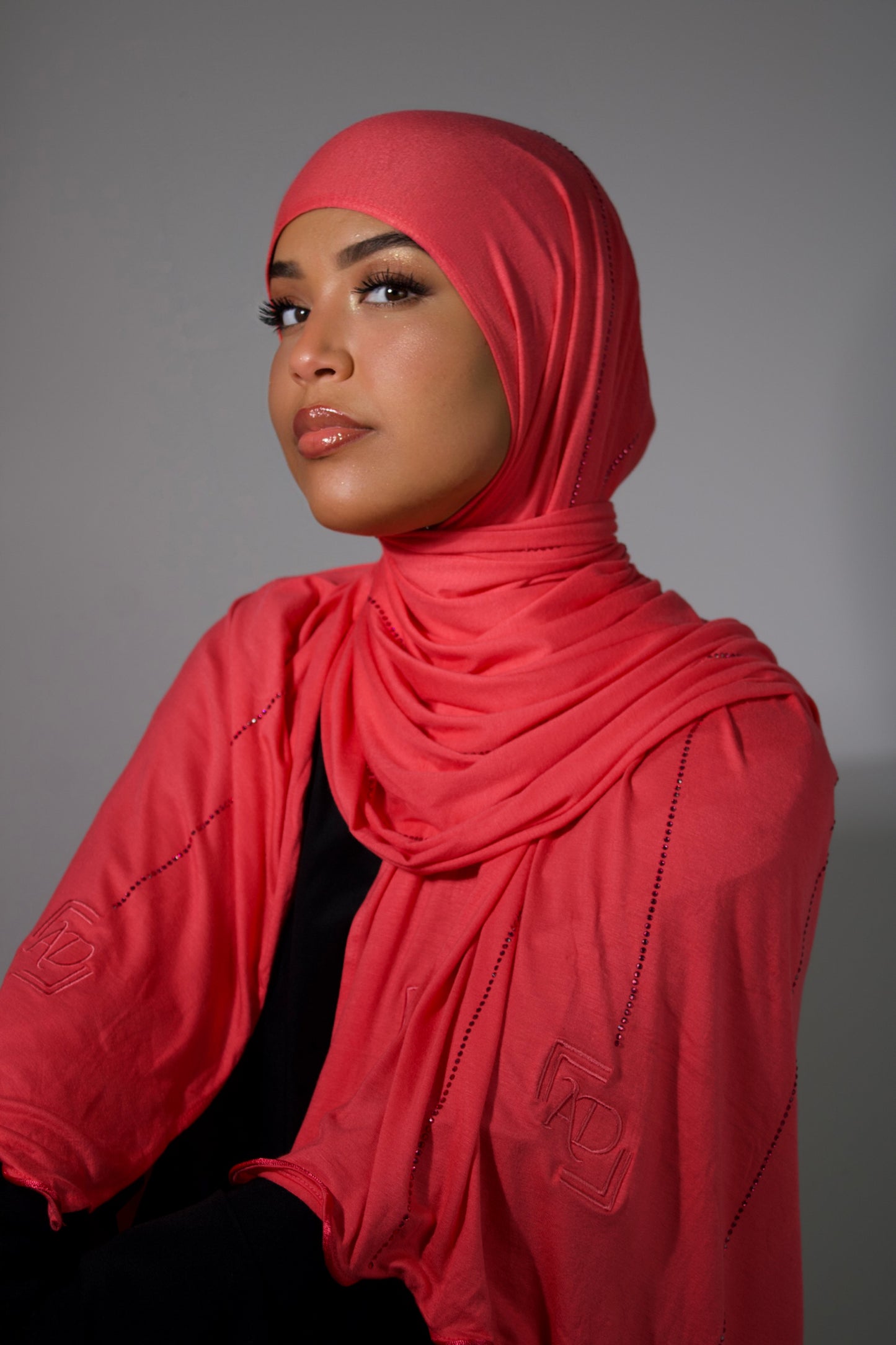 HIJAB CORAIL